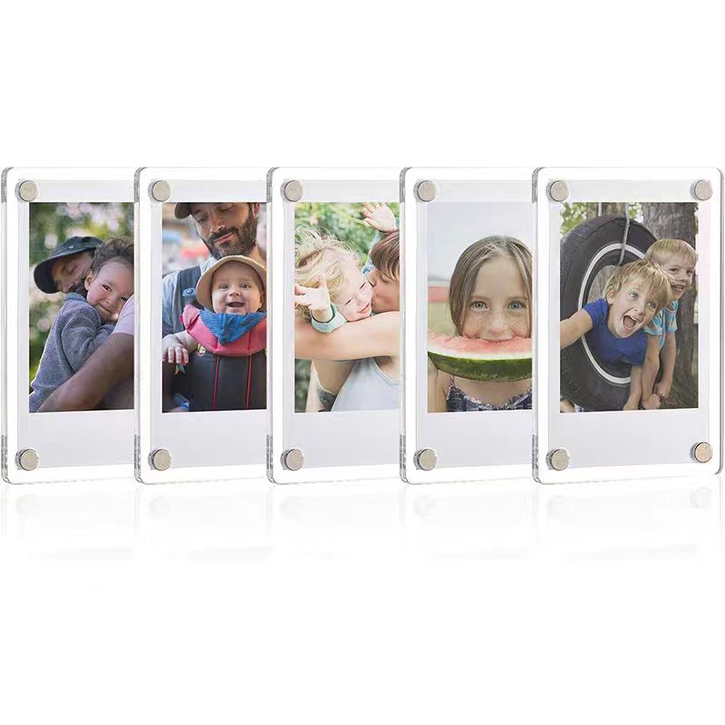 Instant Film Pack - 1–10 Stück 7,6 cm großer Acryl-Kühlschrank,