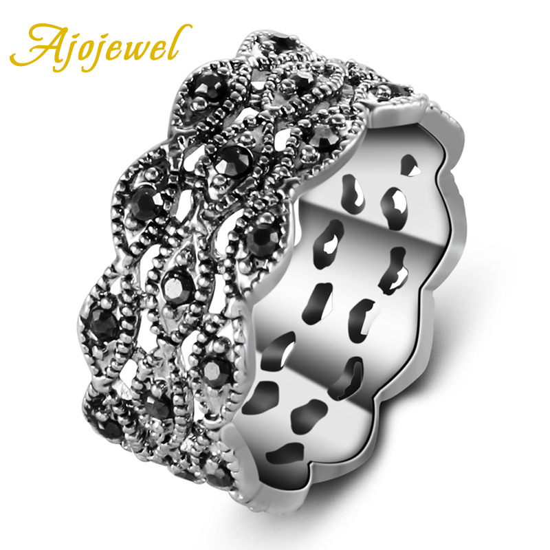 Vintage Items Collection - Ajo jewel 3 Schicht Strass Ring