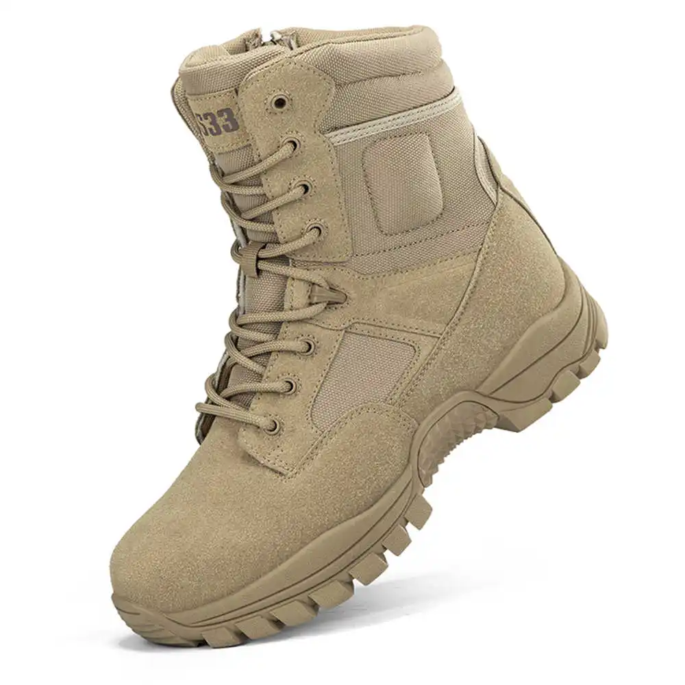 Vintage And Collectible Stores - Rutschfeste Wanderstiefel aus echtem Leder, Designer-Schuhe