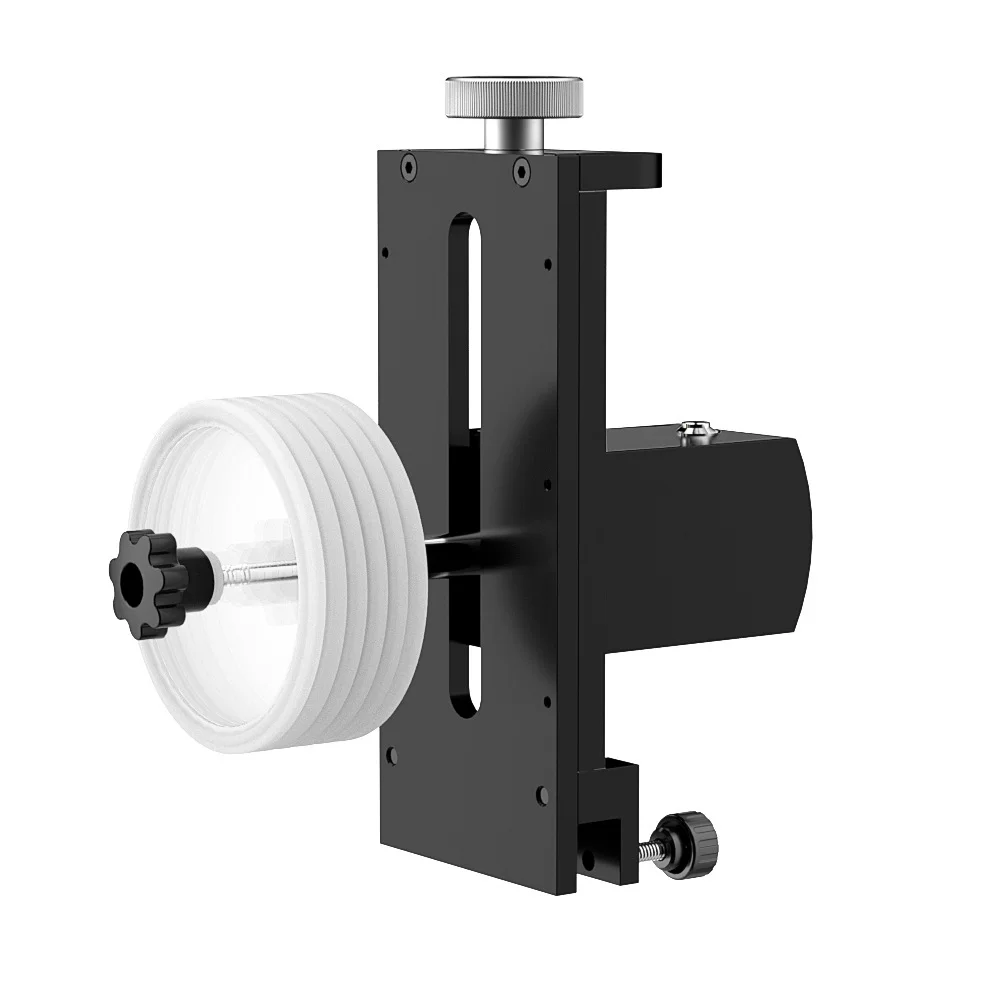 Vinyl Record Cleaner - Anhebbare Vinyl-Schallplatten-Reinigungshalterung, 5 Discs Platz, Etikettensicheres