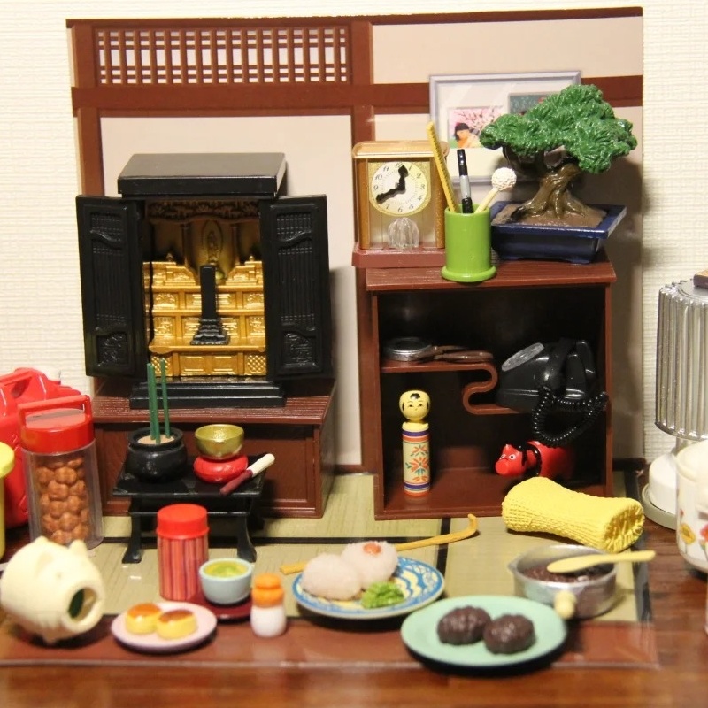 Vintage Collection Playset - Re-Ment Vintage 80er Jahre Großeltern-Haus Nostalgisches