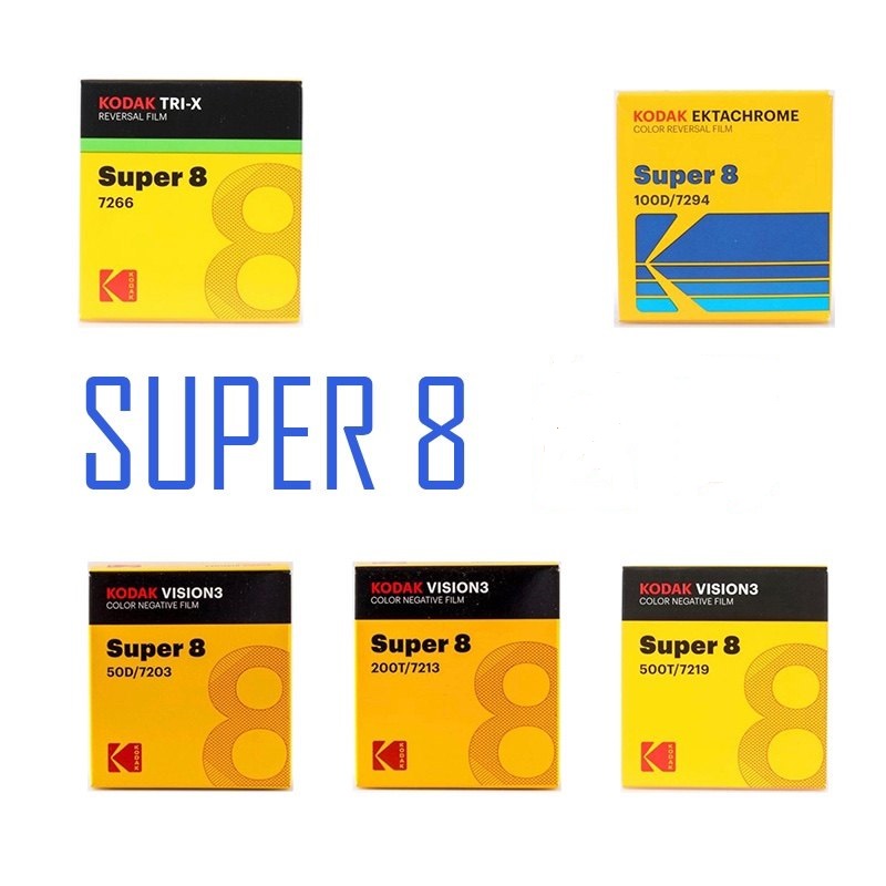 Instant Film Pack - 2026 Original Kodak Super 8 Farbfilm