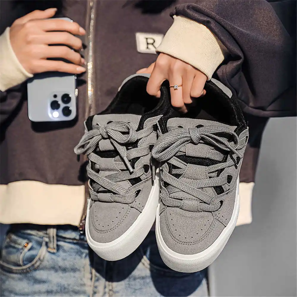 Vintage And Collectible Stores - Mit Schnürung Hiphop Damen Schulschuhe Skateboarding