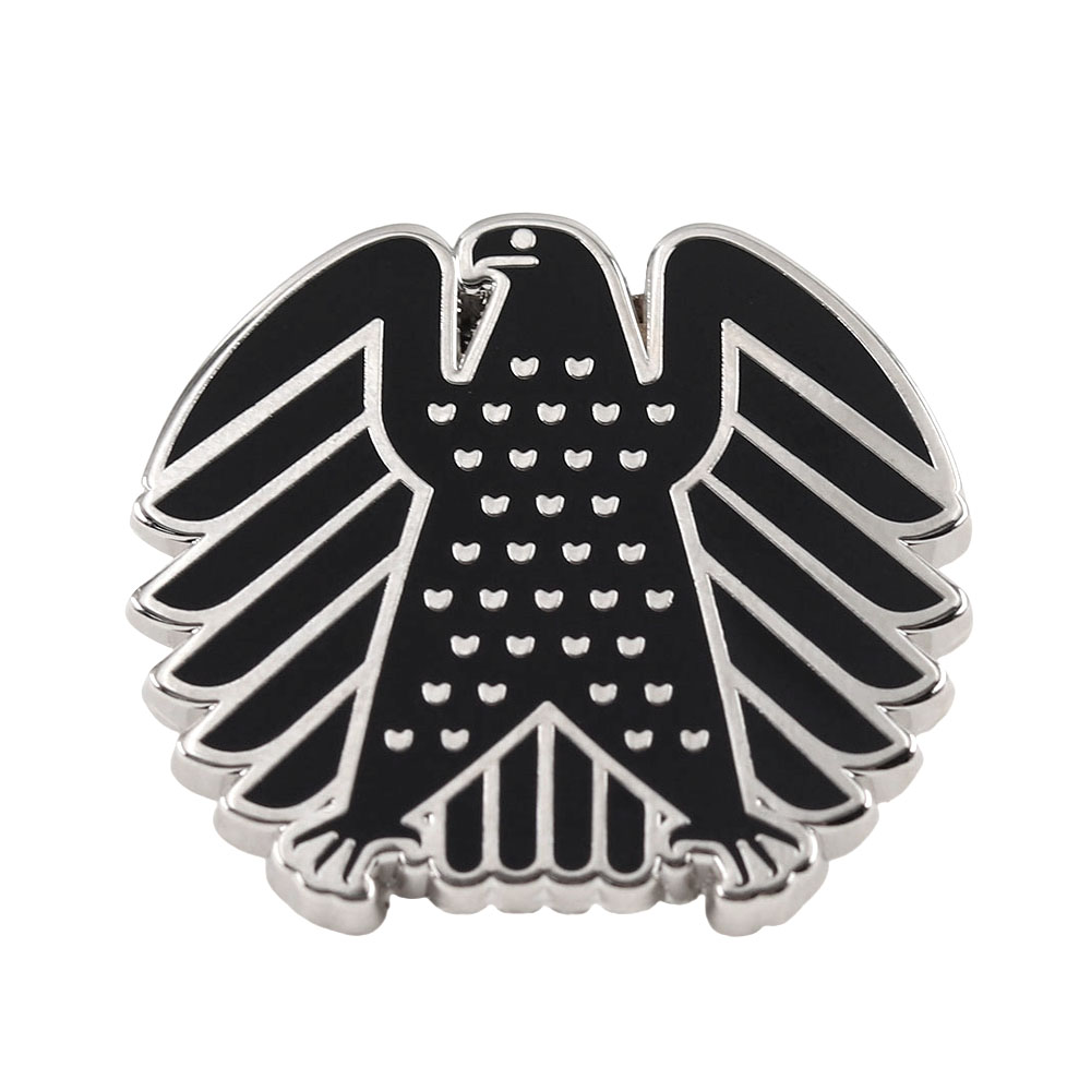 Collectible Vintage Brooches - Deutsche Bundesrepublik Black Hawk Brosche Nationales