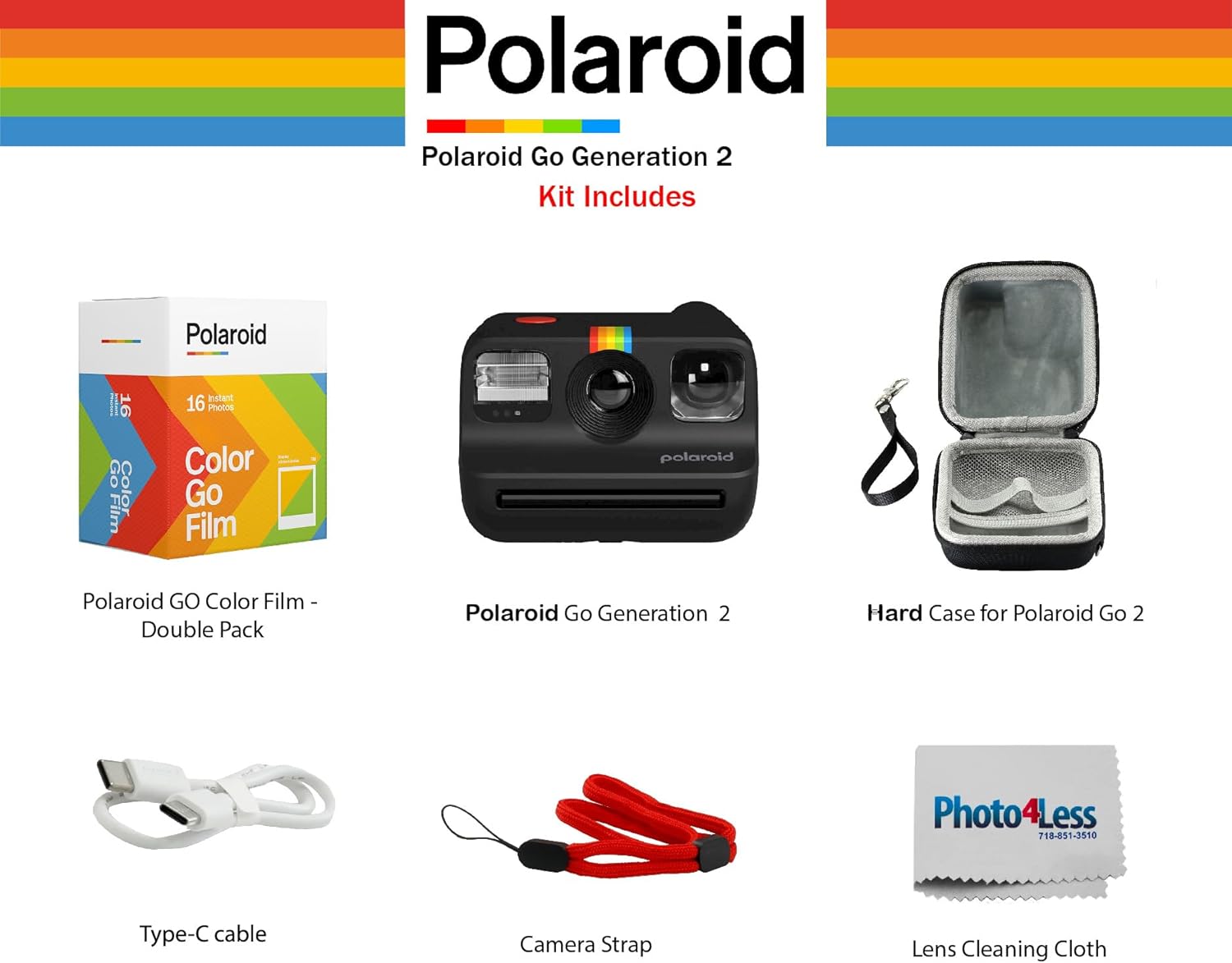 Sofortbild-Minikamera (Schwarz – Instant Film Pack Bewertung und Preis