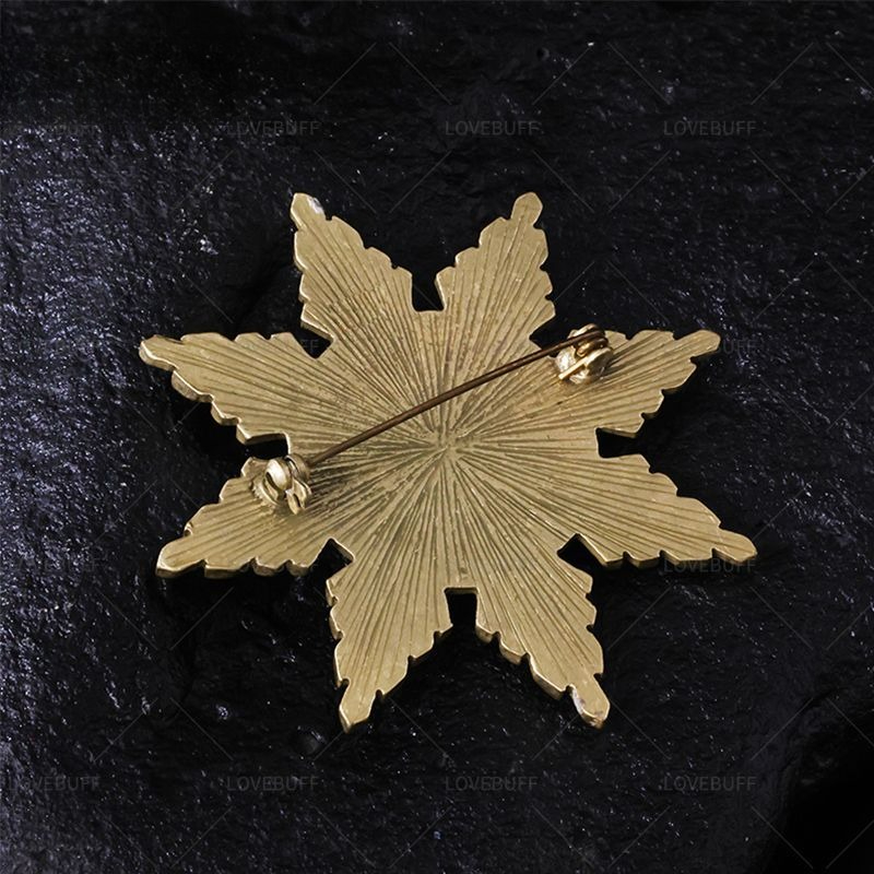 Goldene sternförmige Brosche m – Collectible Vintage Brooches Bewertung und Preis