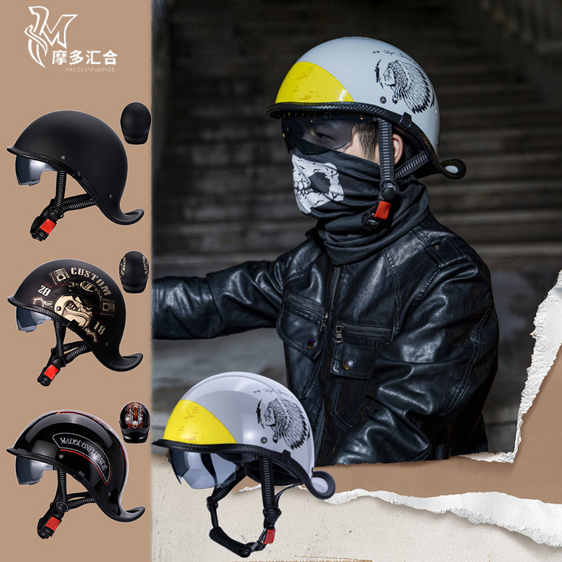 Retro Motorradhelme für Herren – Lens Cap Vintage Bewertung und Preis