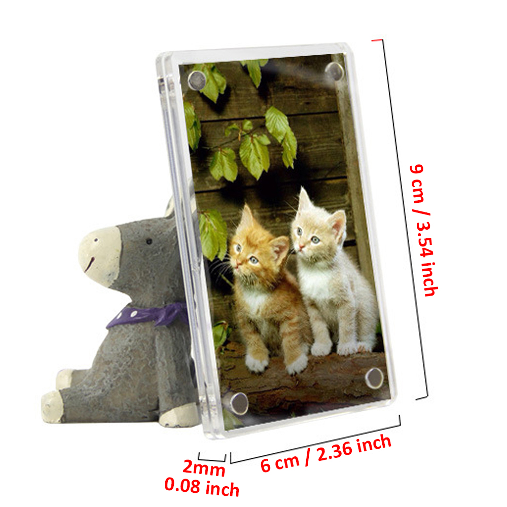 1–10 Stück 7,6 cm großer Acryl – Instant Film Pack Bewertung und Preis