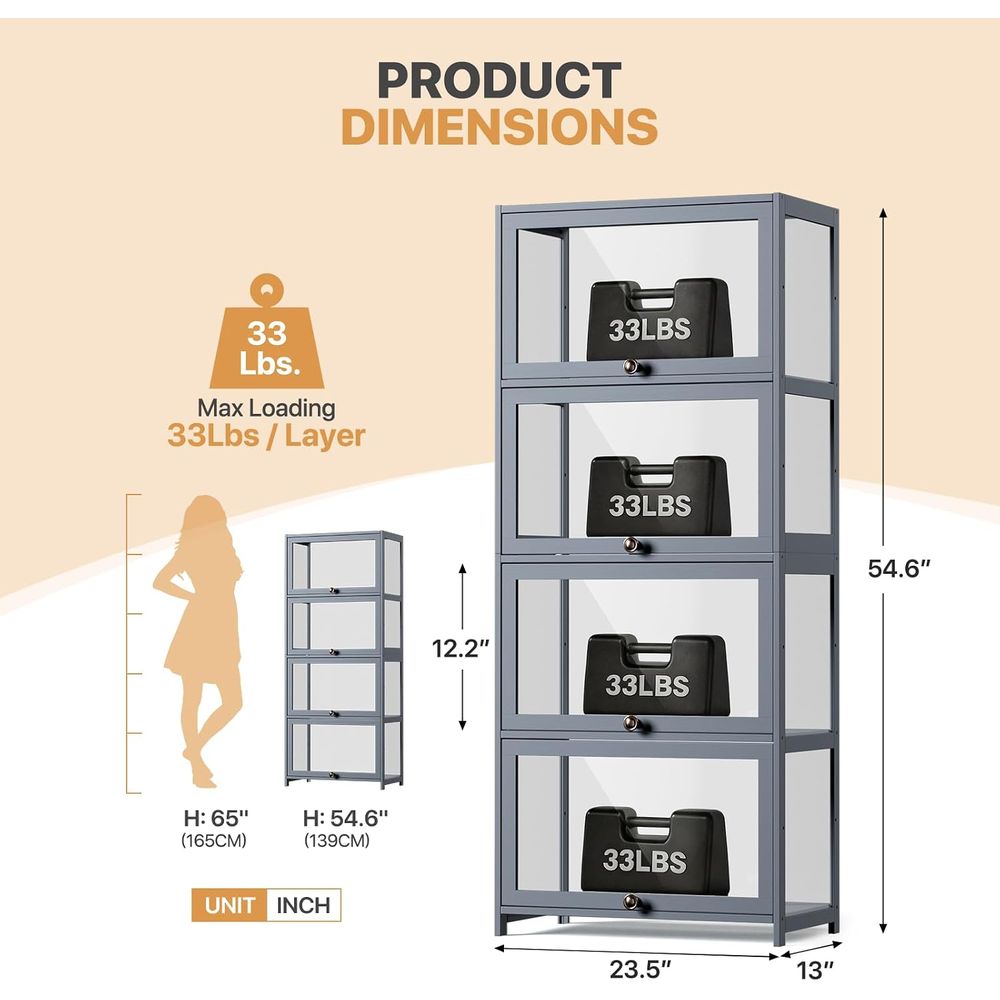 4-stufige Acryl-Vitrine für Sa – Collectible Collection Bewertung und Preis