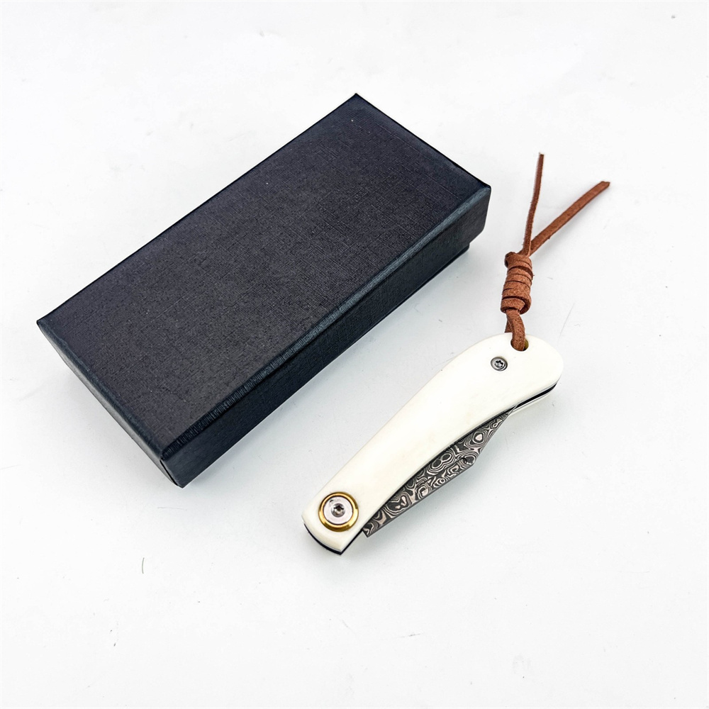 Kompaktes Vintage-Damast-Klapp – Vintage Collectible Pocket Knives Bewertung und Preis