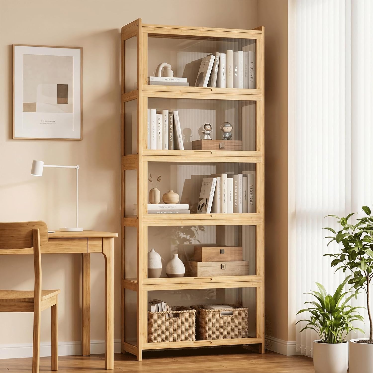 Vitrine mit Acryl-Türen, 5-stu – Collectible Collection Bewertung und Preis