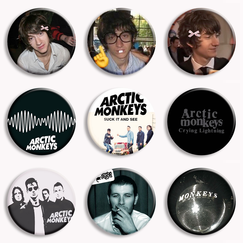 Vintage Arctic Monkeys Musik B – Collectible Vintage Brooches Bewertung und Preis