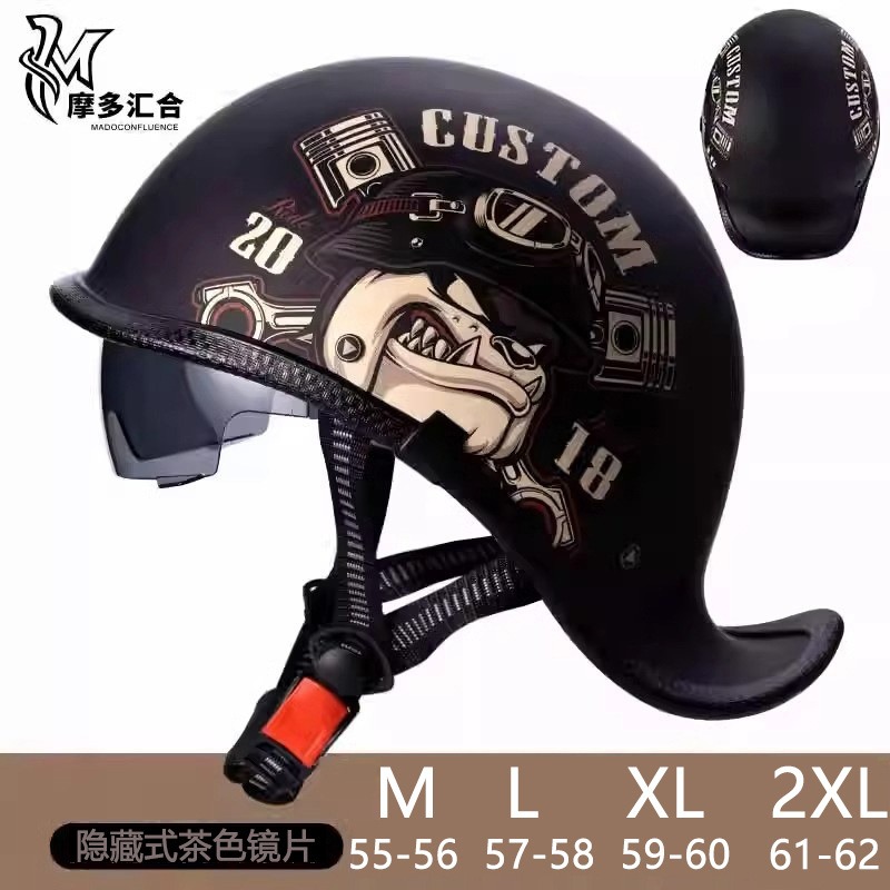 Retro Motorradhelme für Herren – Lens Cap Vintage Bewertung und Preis