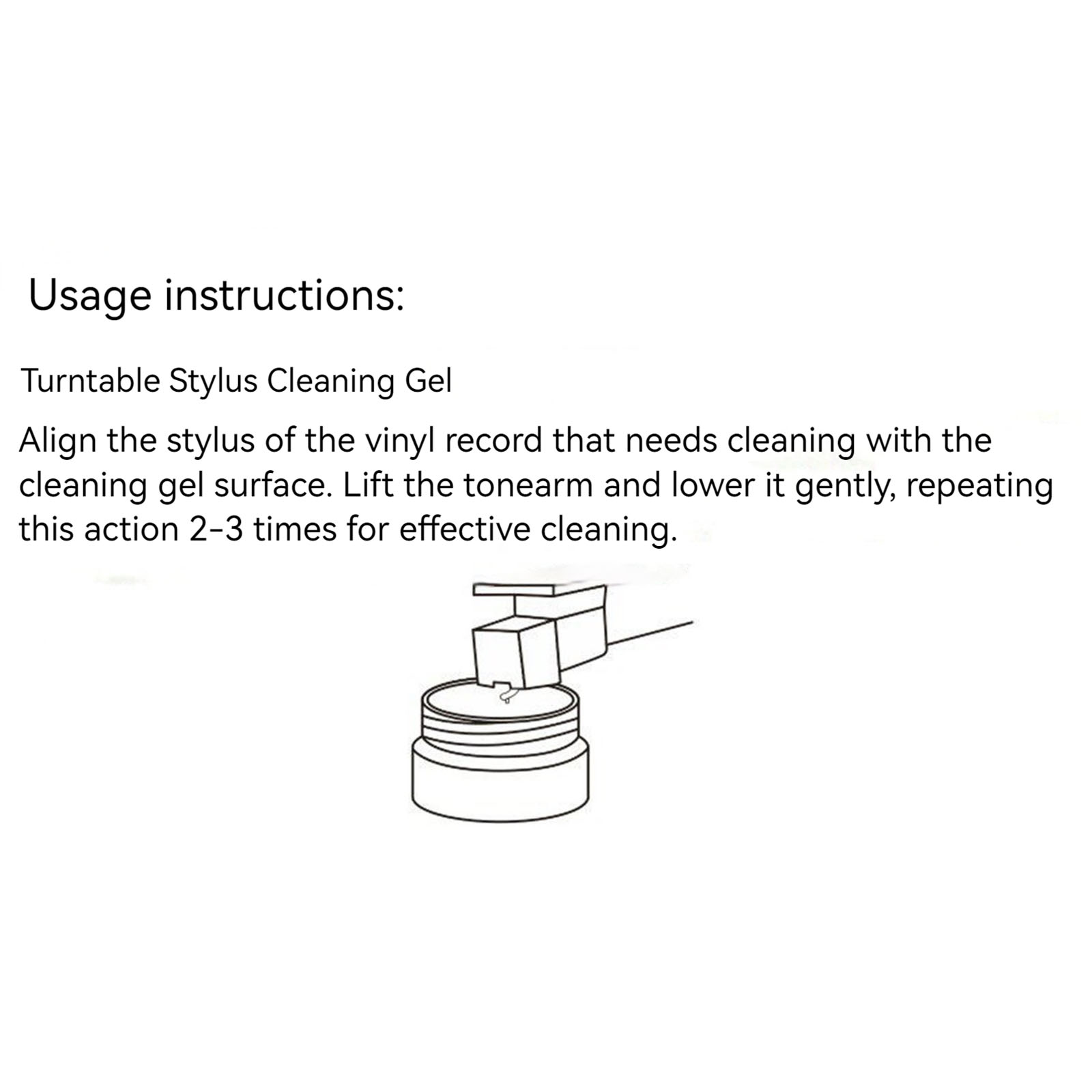 Stylus-Reinigungskleber, wiede – Vinyl Record Cleaner Bewertung und Preis