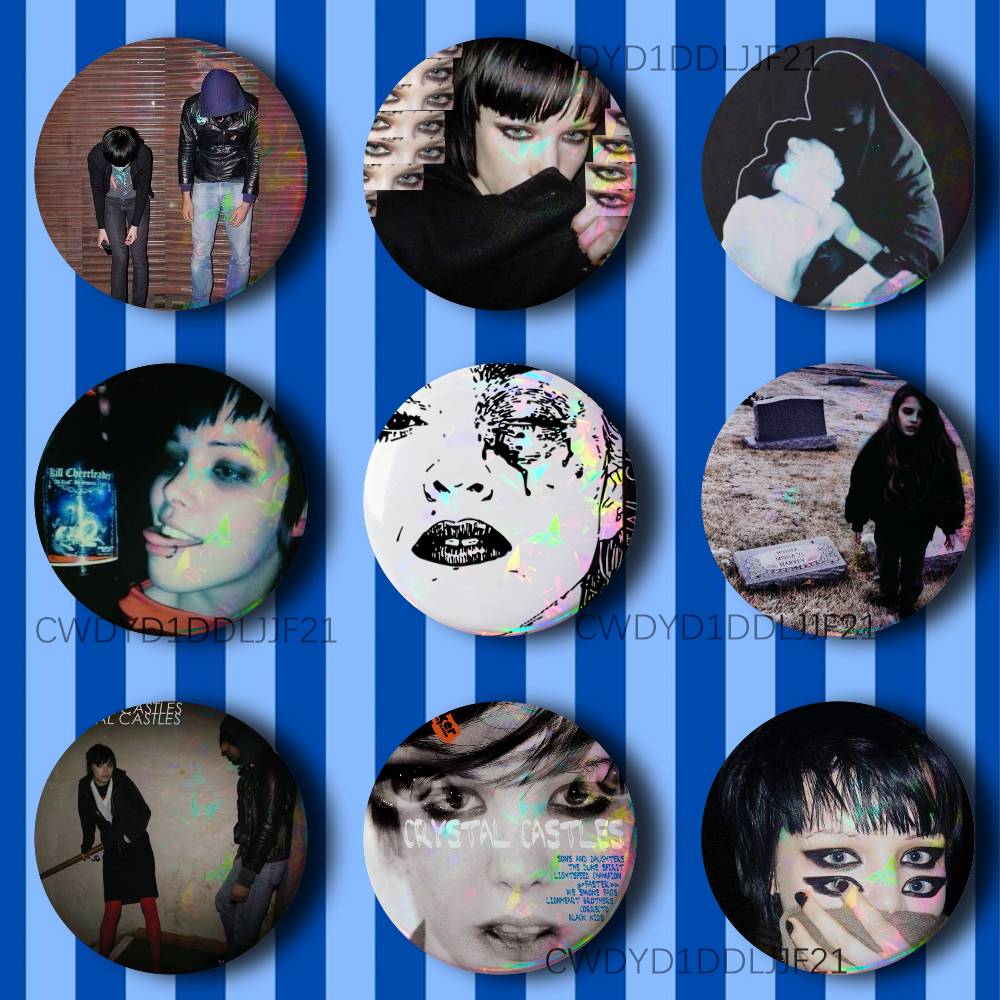C-Crystal Castles Band Amnesty – Collectible Vintage Brooches Bewertung und Preis