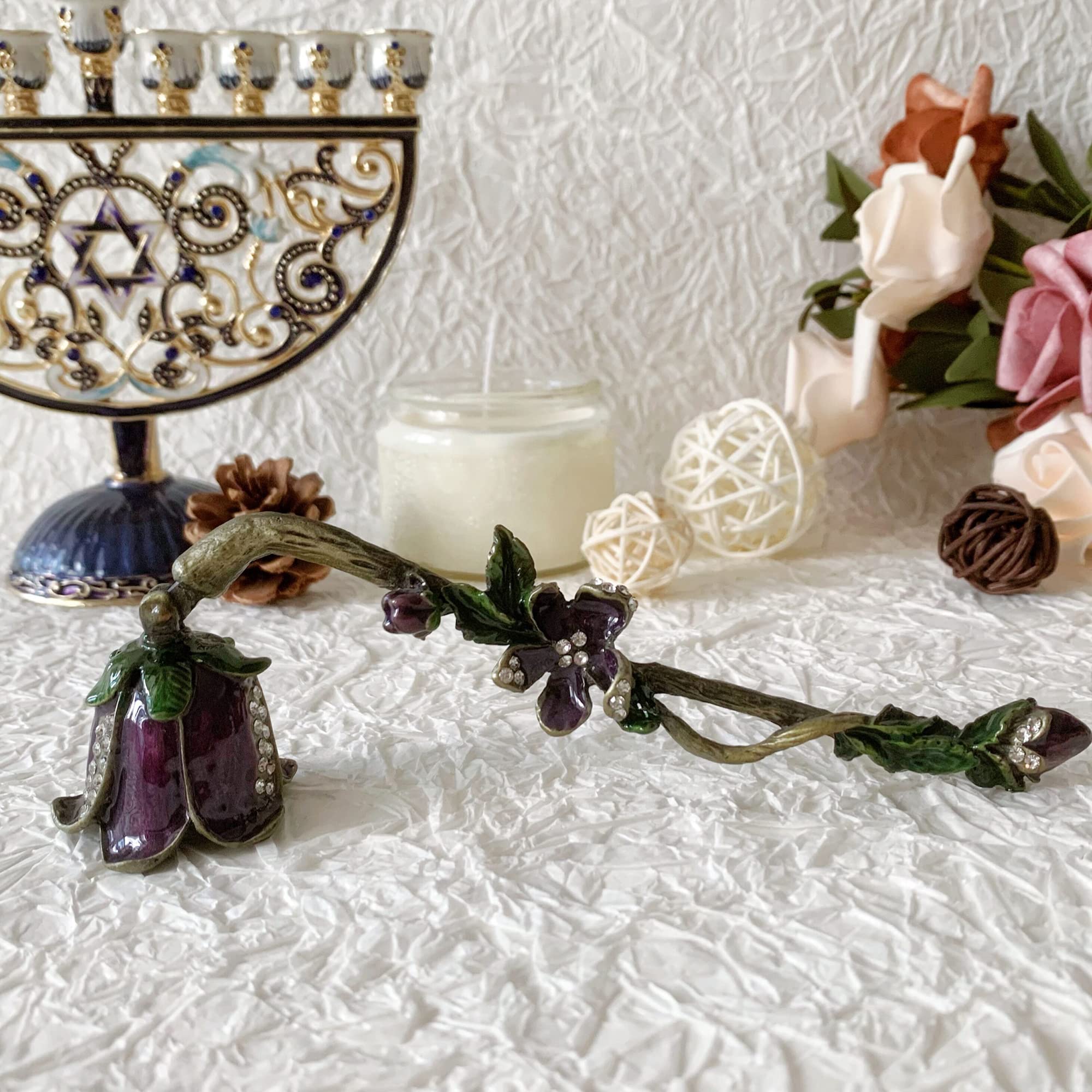 Luxuriöser Menorah-Kerzenlösch – Collectible Collection Bewertung und Preis