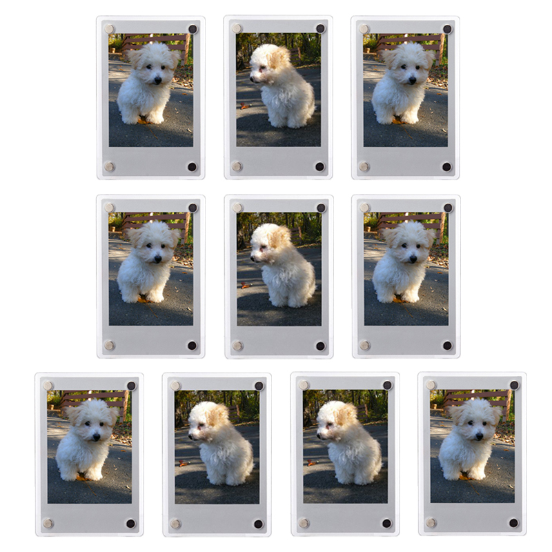 1–10 Stück 7,6 cm großer Acryl – Instant Film Pack Bewertung und Preis