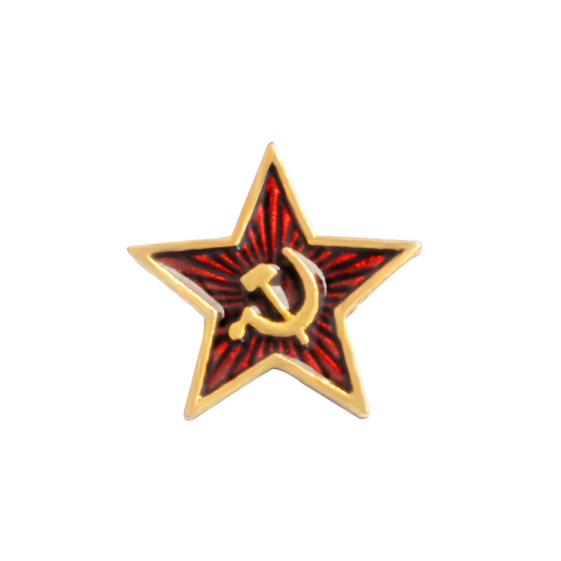 UdSSR Red Star Abzeichen Anste – Collectible Vintage Brooches Bewertung und Preis