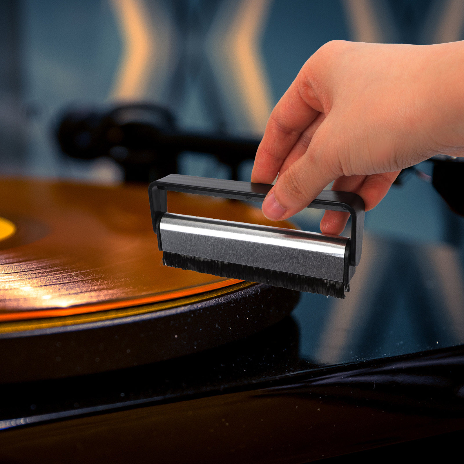Vinyl-Schallplattenbürste Prem – Vinyl Record Cleaner Bewertung und Preis